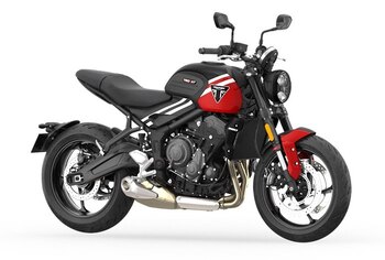 2025 Triumph NEW TRIDENT 660 Diablo Red/Sapphire Black