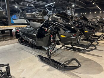 2025 Ski Doo MXZ X RS with Competition Package Rotax® 850 E TEC Turbo R with Water Injection System Black