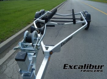 Excalibur Double PWC Trailer Galvanized