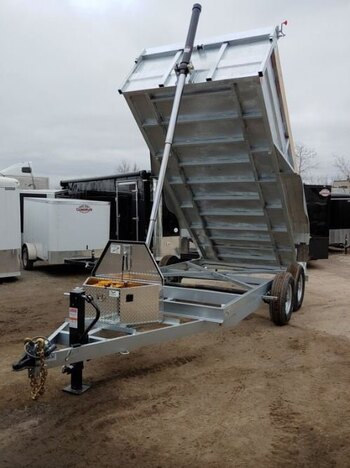 Aluminum Dump Trailer 80x12 5TON