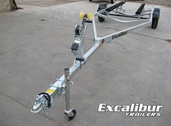 2026 Excalibur 2800lb Single Axle Ski Boat Trailer 