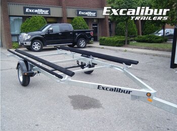 2026 Excalibur Pontoon Boat Trailer 1700lb capacity up to 17 ft 