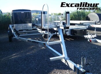 2026 Excalibur Pontoon Boat Trailer 1700lb capacity up to 17 ft 