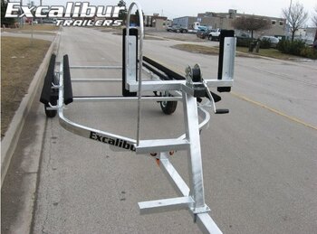 2026 Excalibur Pontoon Boat Trailer 1700lb capacity up to 17 ft 