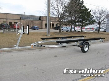 2026 Excalibur Pontoon Boat Trailer 1700lb capacity up to 17 ft 
