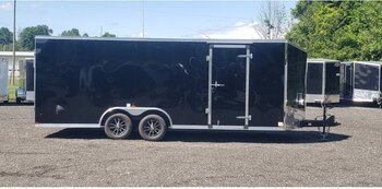 2025 Excalibur 7X16 V Nose Enclosed Cargo Trailer w/Ramp 