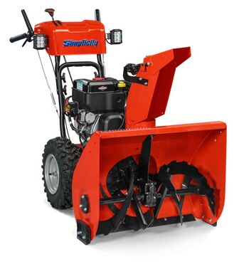 Simplicity Single Stage Snow Blowers With SnowShredder™ Auger