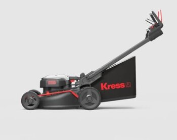 Kress 60V 24in 2 stage Self Propelled Snow Blower With 4 batteries