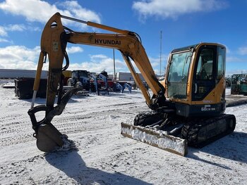 BRAND NEW Hyundai R55W 9A wheeled excavator