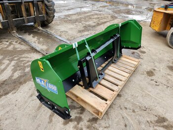 2022 HLA SP150084BO500 snow pusher with back drag