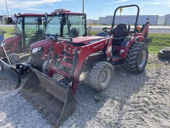 2019 Mahindra eMax 20S tractor loader backhoe