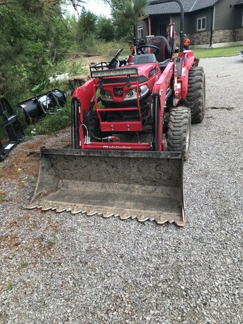 New Holland Workmaster 25 compact tractor with loader & backhoe