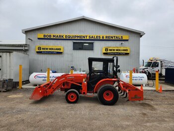 2021 Mahindra 1626 compact tractor loader backhoe