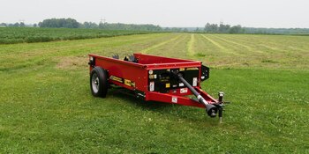 H&S S1225 11.22 Cu. Ft. Struck Per ASAE S324.2 Ground Drive Manure Spreader