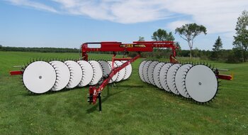 H&S TR 9/S 9 Wheel Rake