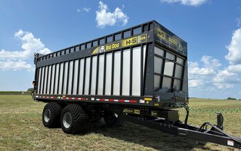 H&S TD1240 40' Top Dog Semi Trailer Forage Box