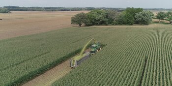 H&S TD1240 40' Top Dog Semi Trailer Forage Box