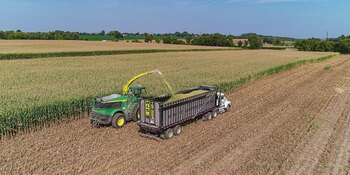 H&S TD1240 40' Top Dog Semi Trailer Forage Box