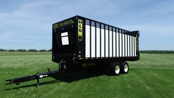 H&S TD1240 40' Top Dog Semi Trailer Forage Box