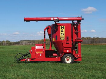 Bruns 400 Bushel Gravity Wagon