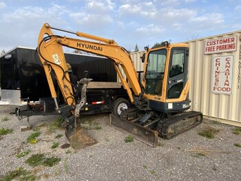 New Holland E37C compact excavator