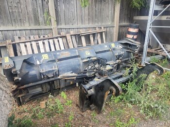 NEW HLA SP5505EF212 12' Edge Flex snow pusher