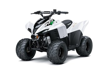 2026 Kawasaki KFX90 Bright White