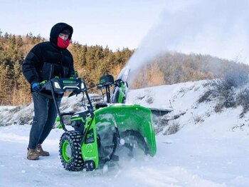 GREENWORKS Commercial 82SN24D 63DP Snow Blower