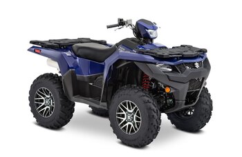 2023 Suzuki KingQuad 500XPZ Great Blue, Mag Wheels