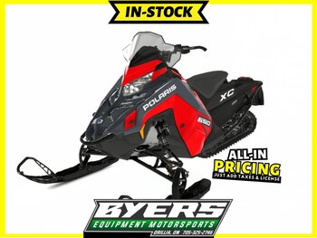 2024 Polaris 650 INDY XC 137 Red