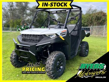 2025 Polaris RANGER CREW 1000 PREMIUM 6 SEAT WHITE LIGHTNING