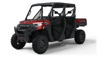 2025 Polaris RANGER CREW XP 1000 NORTHSTAR EDITION PREMIUM 6 SEAT SUNSET RED