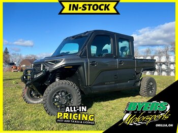 2025 Polaris® RANGER CREW XD 1500 NorthStar Edition Ultimate 6 Seat Ghost White