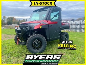 2025 Polaris RANGER XP 1000 PREMIUM SUNSET RED