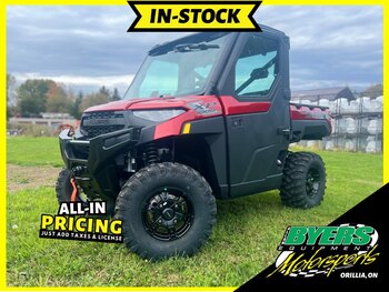 2025 Polaris RANGER XP 1000 NORTHSTAR EDITION ULTIMATE 3 SEAT SUNSET RED