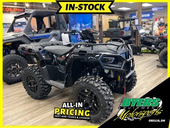 2024 Polaris SPORTSMAN 570 TRAIL ONYX BLACK