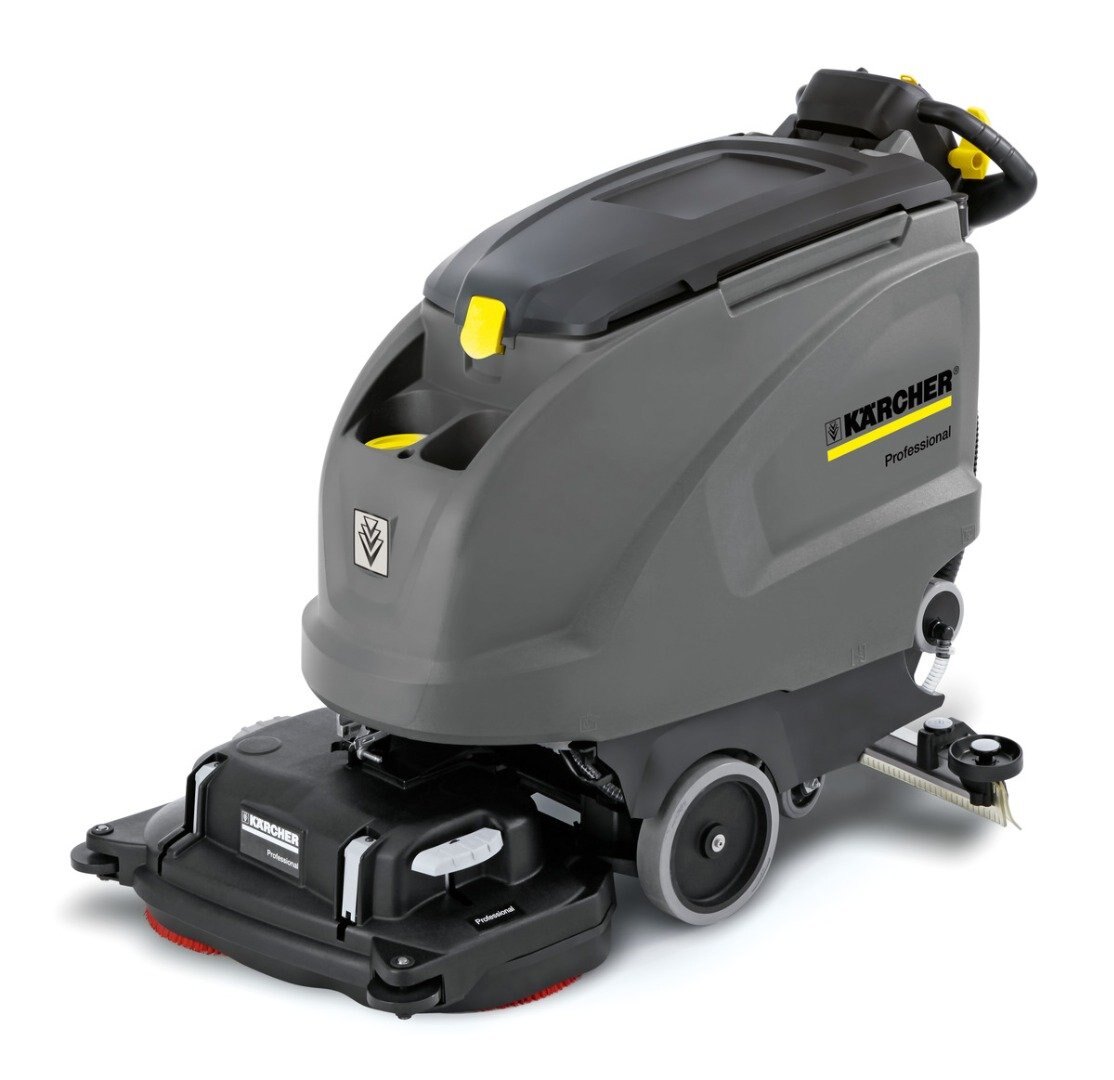 Karcher SCRUBBER DRIER B60 W,AGM Battery,OBC, W/LID & R 55 Head