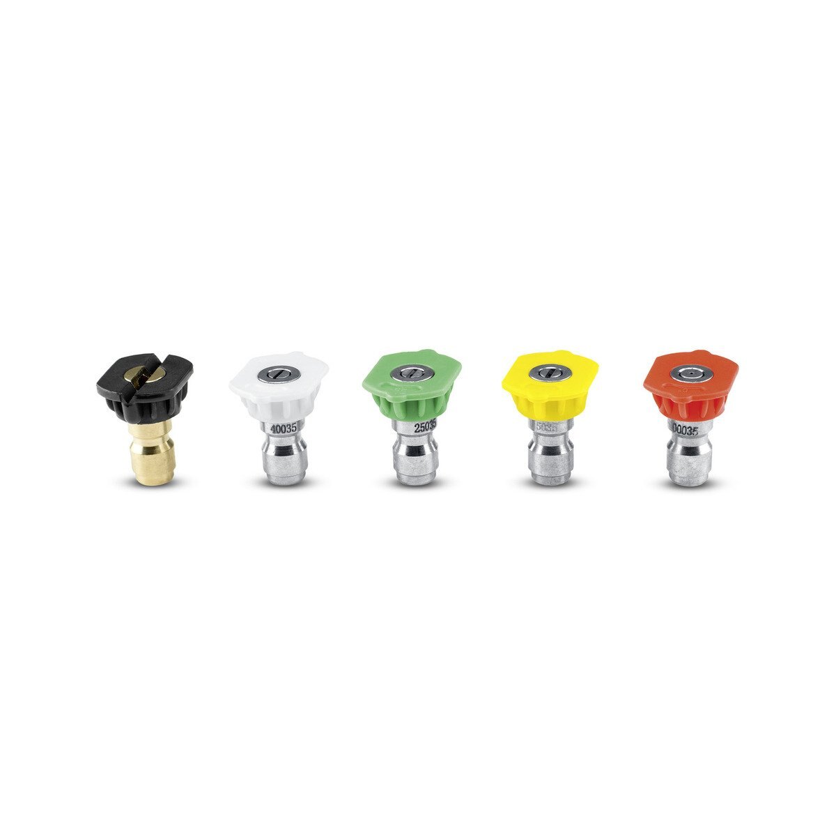 Karcher Nozzle Kit, 5 Pack, #3.5,QC
