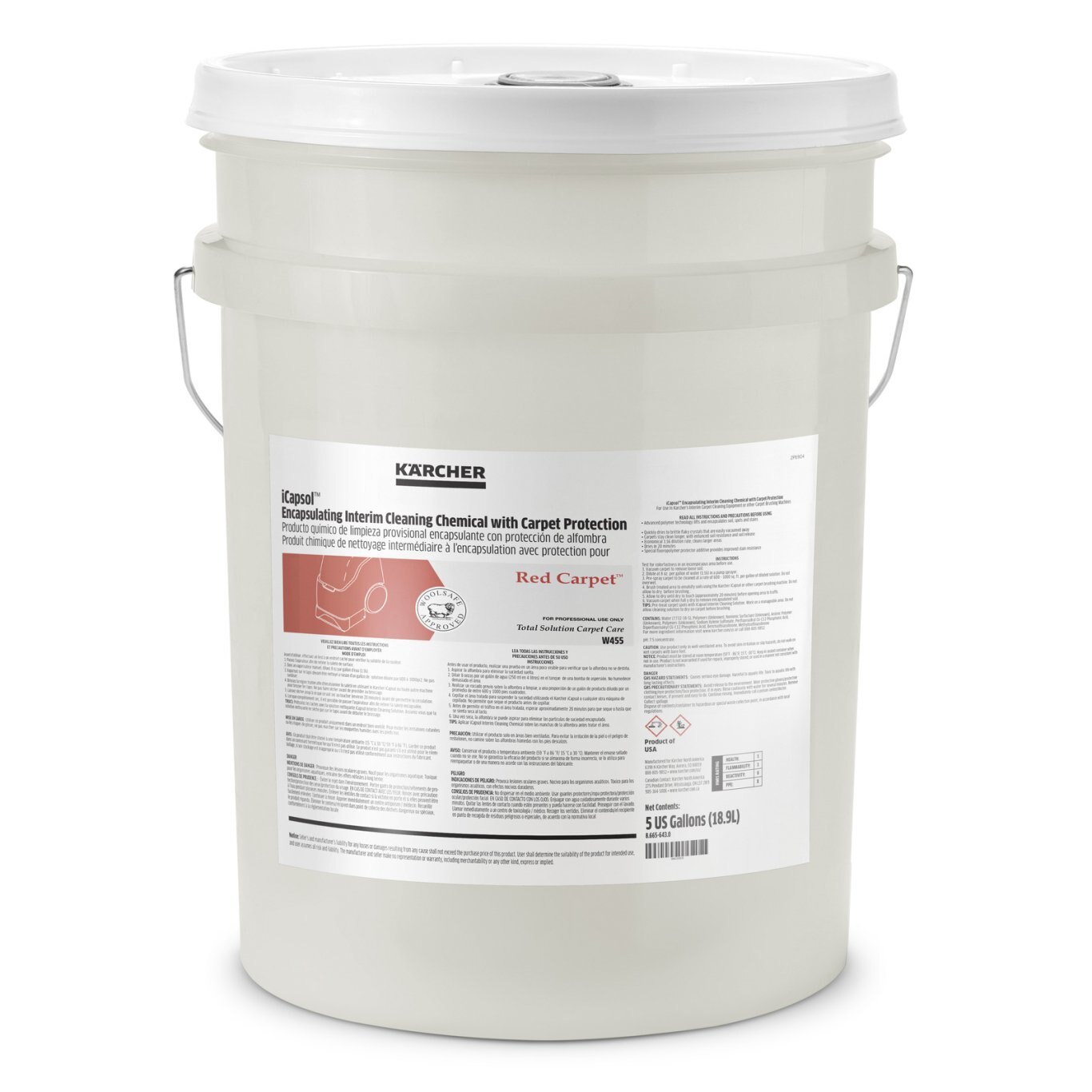 Karcher iCapsol Encapsulating Chemical with Carpet Protection