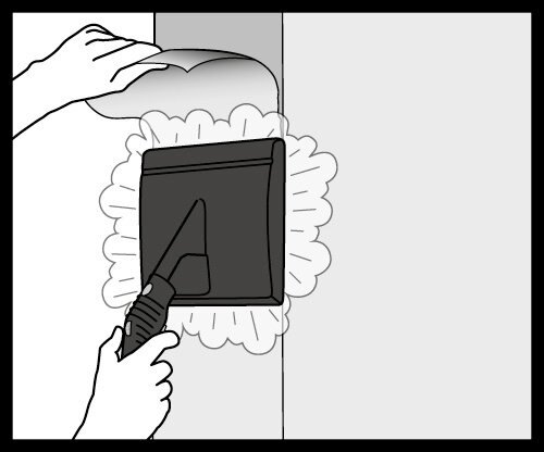 Karcher Wallpaper Remover Nozzle for Kärcher Steam Cleaners