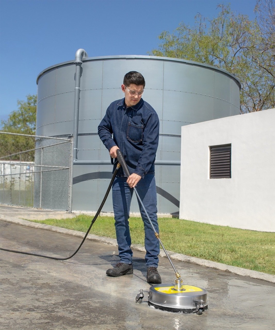 Karcher 15 Metal Surface Cleaner with Wheels