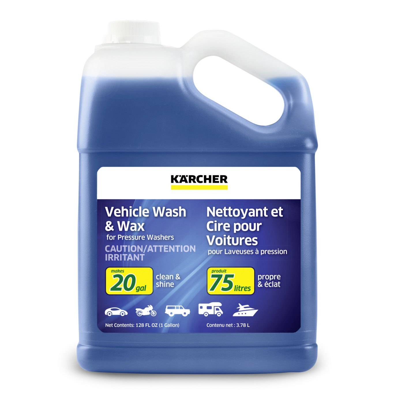 Karcher Vehicle Detergent 1 Gal. 20x Formula