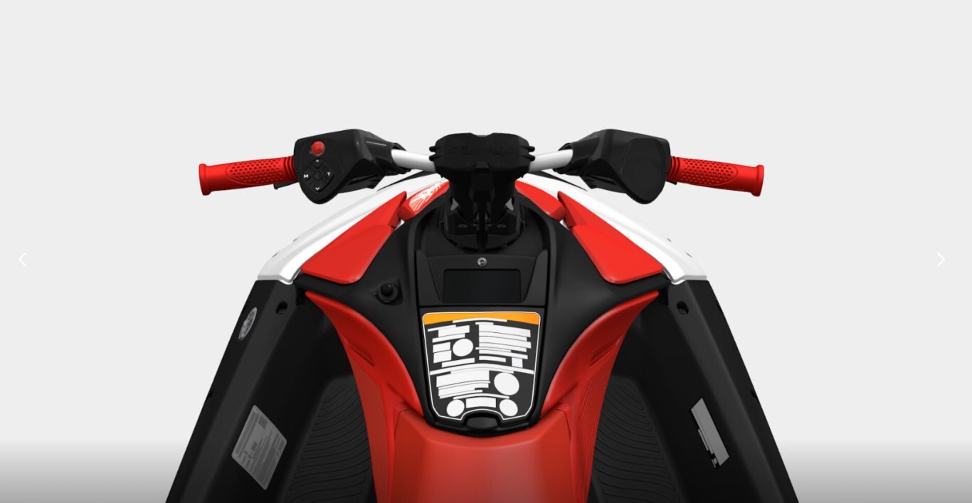 2026 Sea Doo Spark Trixx for 1 Dragon Red / Bright White