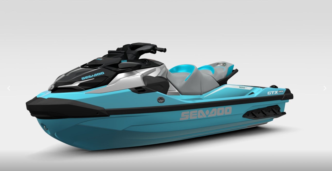 2026 Sea Doo GTX Limited 325 Teal Metallic