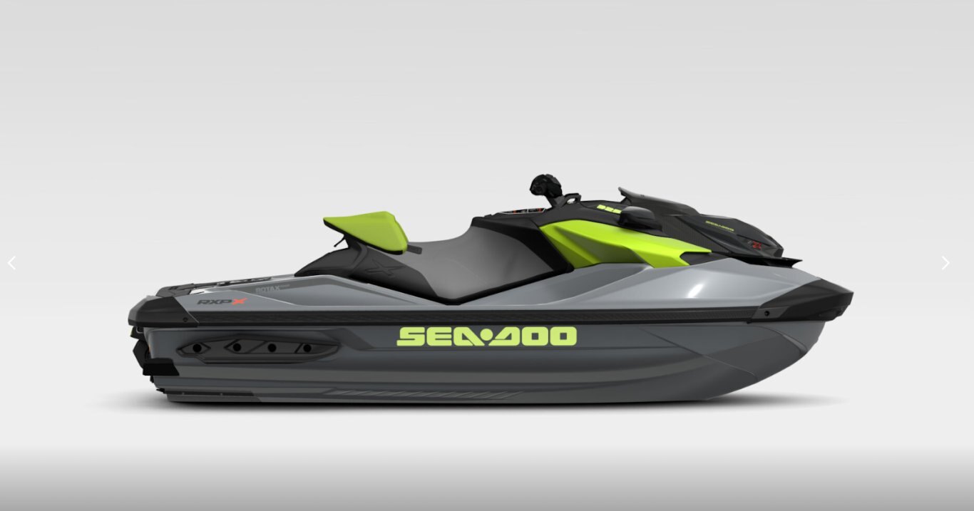 2026 Sea Doo RXP X 325 Ice Metal / Manta Green