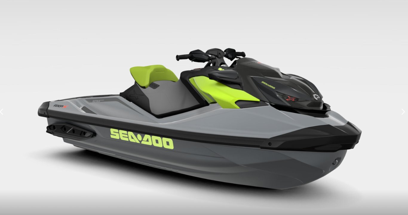 2026 Sea Doo RXP X 325 Ice Metal / Manta Green