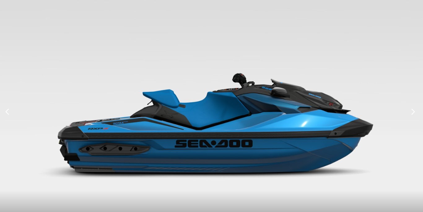 2026 Sea Doo RXP X 325 Gulfstream Blue Premium
