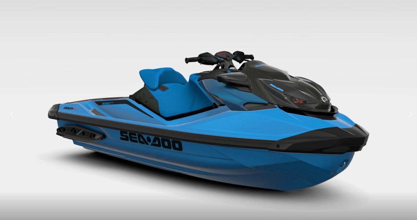 2026 Sea Doo RXP X 325 Gulfstream Blue Premium