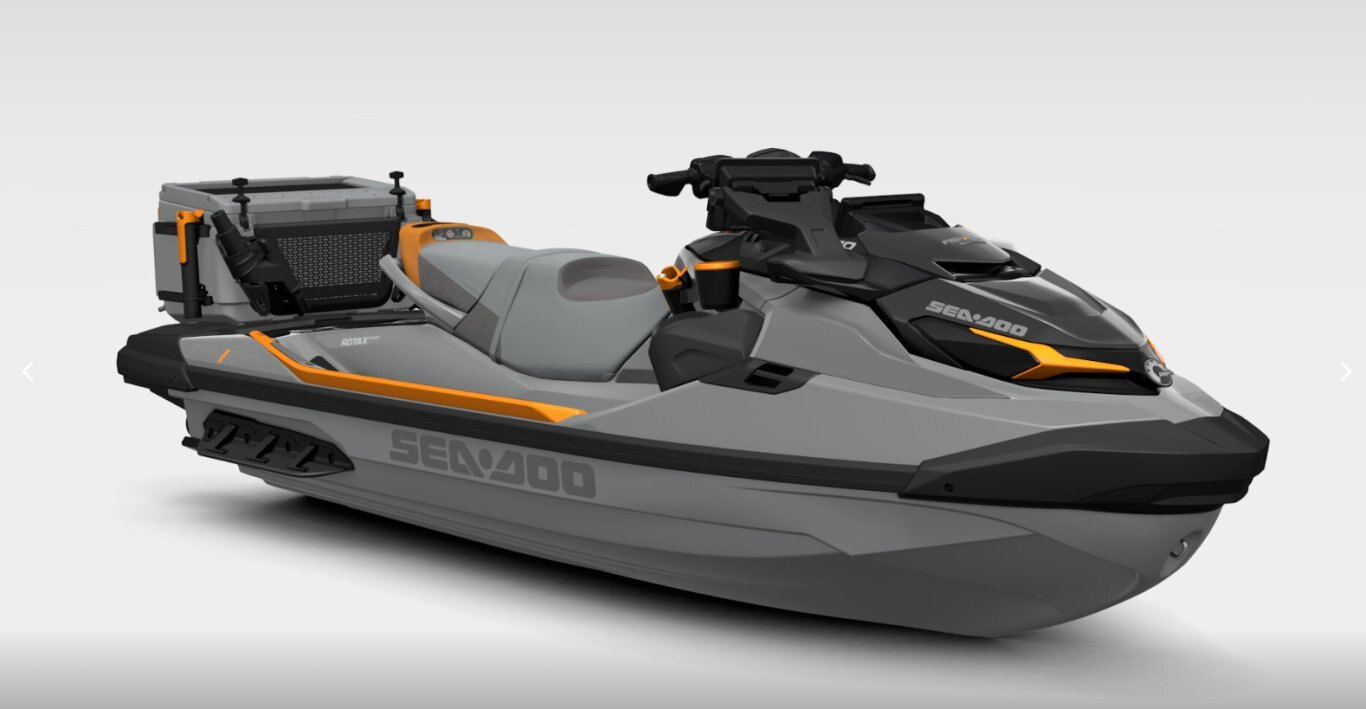 2026 Sea Doo FishPro Trophy 170 Shark Grey / Orange Crush
