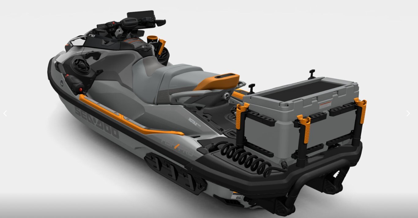 2026 Sea Doo FishPro Trophy 170 Shark Grey / Orange Crush